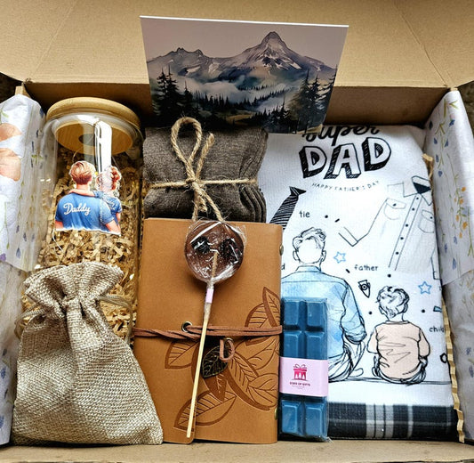 Father's Day Gift Box, Unique Gift for Dad, Dads Gift Ideas, Dad Birthday Gifts, birthday box for him, Men's Gifts, Care Package for Him